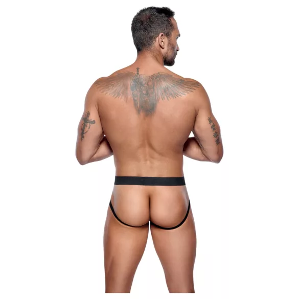 Black Level – Jockstrap mit Reißverschluss (schwarz) - L