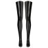 LATEX - Damenstrumpfhose (Schwarz) - L/XL