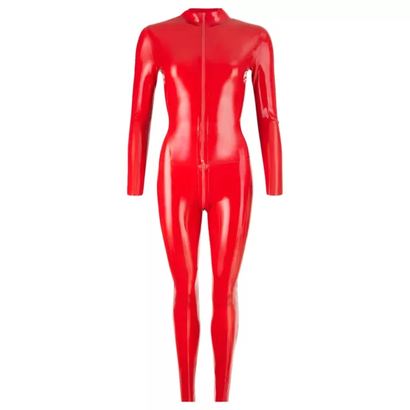 Late X Damen-Overall mit langen Ärmeln (rot) - M