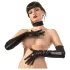 LATEX - lange unisex Handschuhe (schwarz) - M