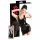 Late X ärmelloses Minikleid (schwarz) - 2XL