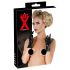 LATEX - kurze, unisex Handschuhe (schwarz) - M