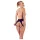 LATEX - Offene Damenunterhose - Schwarz (S-L)