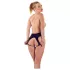 LATEX - Offene Damenunterhose - Schwarz (S-L)