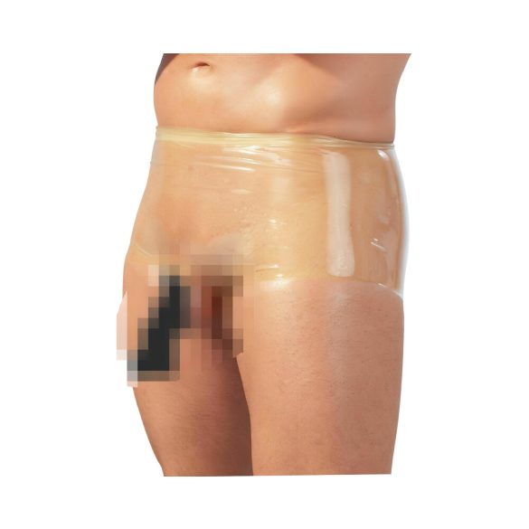 LATEX - Boxer & Penismanschette (natur) - L/XL