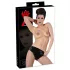 Latex Damen-Slip mit integriertem Dildo (schwarz) - L