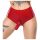 LATEX - Realistischer Dildo in Rot (unten)