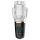 Lustiger Raketen-Cup - saugend vibrierend (transparent-schwarz)