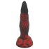 OgazR Hell Dong - gerillter Dildo - 20 cm (rot)