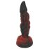 OgazR Hell Dong - gerillter Dildo - 20 cm (rot)
