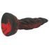 OgazR Hell Dong - gerillter Dildo - 20 cm (rot)