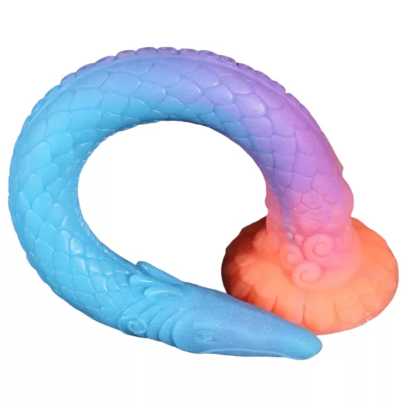 OgazR XXL Eel - Leuchtender Anal-Dildo - 47 cm (Pink)