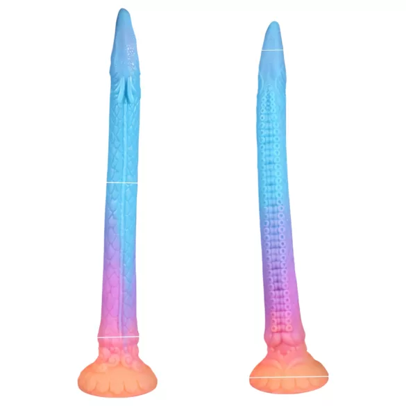 OgazR XXL Eel - Leuchtender Anal-Dildo - 47 cm (Pink)