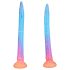 Leuchtender XXL Aal Dildo 47cm (pink)