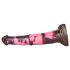Bad Horse - Silikon-Pferdepenis-Dildo - 24cm (braun-pink)
