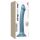 Strap-on-me Metallic Shine M - hautfreundlicher Dildo (Metallic Blau)
