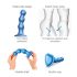 Strap-on-me Balls S - Kugeldildo mit Saugnapf (blau)