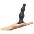 Strap-on-me Beads M - Perlen-Dildo mit Saugfuß (Schwarz)