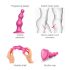 Strap-on-me Perlen-Dildo S - mit Saugnapf (rosa)