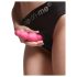 Strap-on-me Perlen-Dildo S - mit Saugnapf (rosa)
