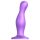 Strap-on-me Curvy L – Wellenförmiger, haftender Dildo (Lila)