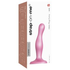 Strap-on-me Curvy S - gewellter Dildo mit Saugnapf (pink)