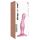 Strap-on-me Curvy S - Wellenförmiger Saugnapf-Dildo (Pink)