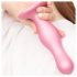 Strap-on-me Curvy S - Wellenförmiger Saugnapf-Dildo (Pink)