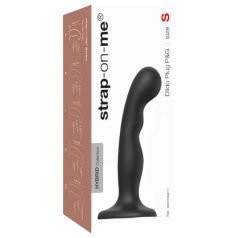 Strap-on-me P&G S - Gebogenes Saugnapf-Dildo (schwarz)