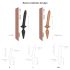 / Strap-on-me Swith Realistic XXL - 2in1 Silikon-Dildo (schwarz)