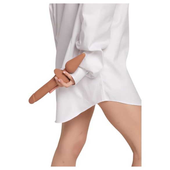 Strap-on-me Switch Realistic S - 2in1 Silikon-Dildo (natur)