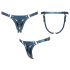Strap-on-me - Unterwäsche für Strap-On-Dildos - XS-XXL (Blau)