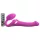 Strap-on-me M - Aufladbarer Luftstoß-Vibrator (Pink)