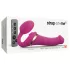 Strap-on-me M - Aufladbarer Luftstoß-Vibrator (Pink)