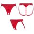 Strap-on-me - Unterwäsche für Strap-on Dildo - XS-XXL (Rot)