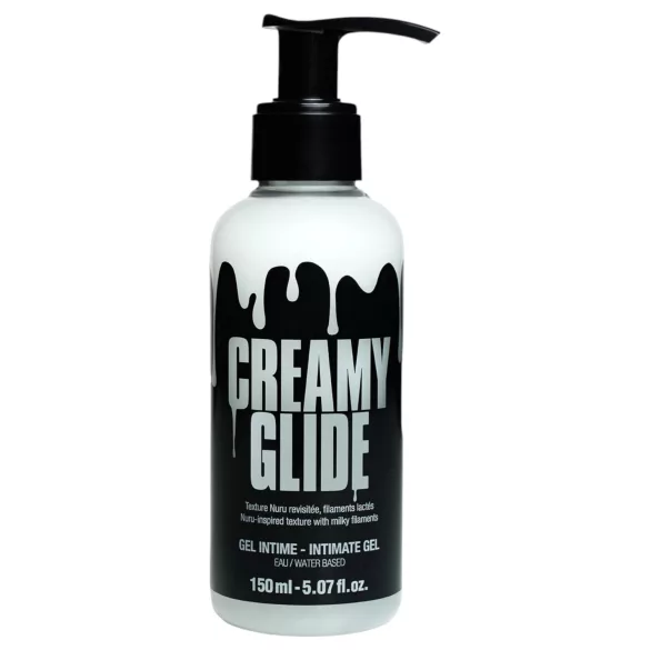 Creamy Glide - wasserbasiertes Kunstsperma-Gleit- und Massagegel (150ml)