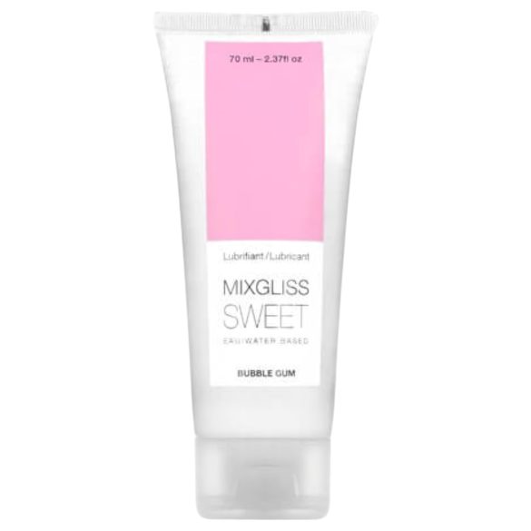 Mixgliss Sweet Bubble Gum - Wasserbasis Gleitmittel - 70ml