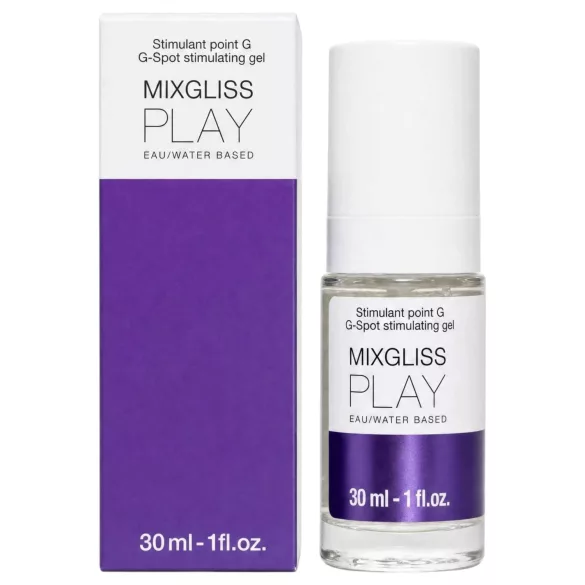 Mixgliss Play - G‑Punkt-stimulierendes Gleitgel für Frauen, duftneutral (30 ml)