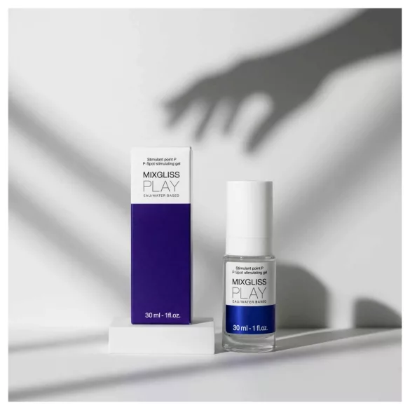 Mixgliss Play - Prostata-stimulierendes Gleitgel für Männer, duftfrei (30 ml)