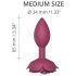 Love to Love Offene Rosen M - Silikon Analplug (Rot)