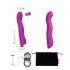 Love to Love Swap - Akku G-Punkt Vibrator lila, pulsierend