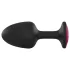 Dorcel Geisha Plug Ruby L - Analplug mit pinkem Stein (schwarz)