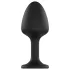 Dorcel Geisha Plug Diamond XL - Analplug mit weißem Stein (schwarz)