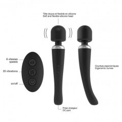 Dorcel Megawand - Akkubetriebener Massage-Vibrator (Schwarz)