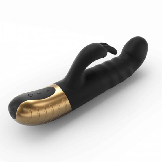 Dorcel G-Stormer - Akkubetriebener, stoßender Klitorisauflege Vibrator (schwarz)
