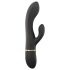 Dorcel Glam Rabbit - Wiederaufladbar mit Klitorisarm (schwarz)