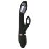 Dorcel Glam Rabbit - Wiederaufladbar mit Klitorisarm (schwarz)