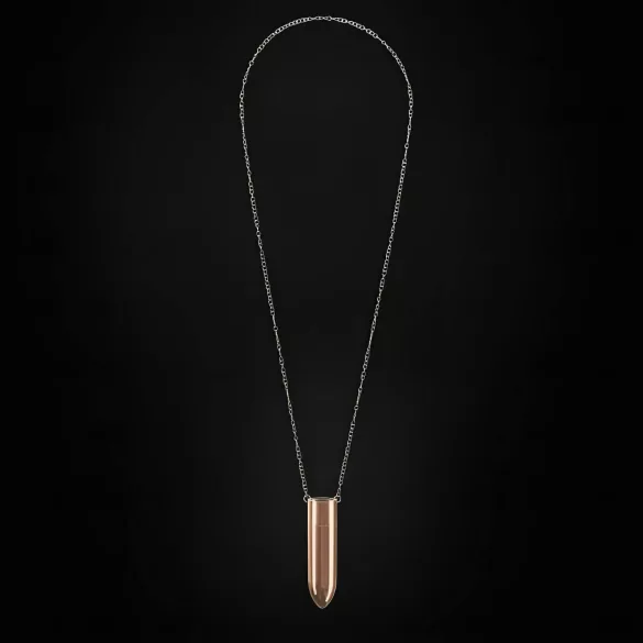 Dorcel - Wiederaufladbarer, wasserdichter Vibrator-Halskette (Roségold)