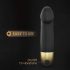 Dorcel Real Vibration S 2.0 – Wiederaufladbarer Vibrator (Schwarz-Gold)