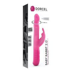   Dorcel Baby Rabbit 2.0 - wiederaufladbarer Vibrator mit Zauberstab (rosa)